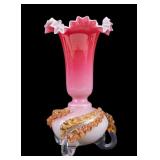 Vintage Fenton Art Glass w/ Ruffled Rim