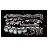 Premier Designs, Silver Tone, Charm Bracelets