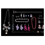 Costume Jewelry Earrings, Plunder, Pendants