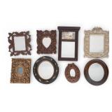 7 Gargoyle Studios Mirrors, 1 Antique