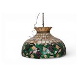 Early Slag Glass Ceiling Lamp