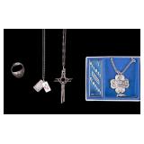 Sterling Silver Religious Devotional Jewelry