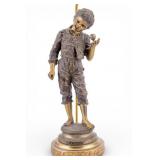 Bronze Figural Lamp "La Toupie"