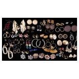 Costume Jewelry Earrings (40 Pairs)