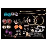 Costume Jewelry Earrings, Necklaces, more