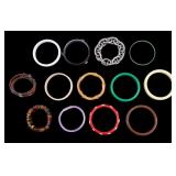 Costume Jewelry Bangles (Vintage Plastic & more)