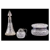Antique & Early Crystal, English Sterling Top (3)