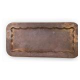 Moroccan Etched Brass Tray