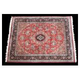 Persian Tabriz Floral Area Rug