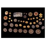 Victorian Buttons, U.S. Military Insignia