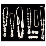 Carved Natural Material Jewelry