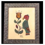 David Ellinger Oil on Velvet Artwork