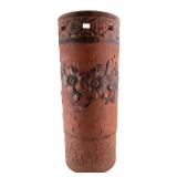 Tokiname Red Clay Umbrella Stand