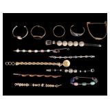 Citizen Ladies Wrist Watch and Vintage Bracelets