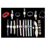 19 Assorted Menï¿½s and Ladies Watches