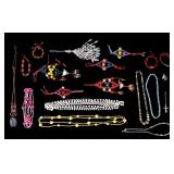 Natural Stone & Colorful Glass Beaded Jewelry