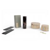 Carved Bone Nesting Boxes, more