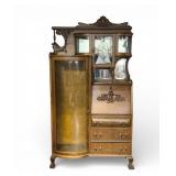 Antique Side By Side Secretary Desk