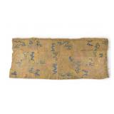 18th C Chinese Silk Dragon Embroidery