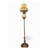 Hand Painted Gone With the Wind Floor Lamp