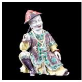 Chinese Famille Rose Porcelain Figural