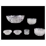 Vintage Glass Bowls and Fairy Lamp Candle Holders