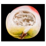 Japanese Carved Okimono Peach