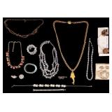 Mink Cat Sweater Guard and Jewelry