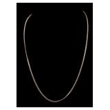 14k Gold Gucci Link Chain Necklace, 24 Inches