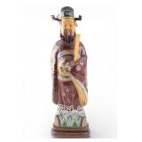 Chinese Cloisonne Enamel Figural Sculpture