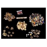 Hundreds of Vintage & Antique Buttons