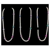 Designer Style Pearl Necklaces