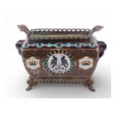 Porcelain Planter w/ Gilt Bronze Mounts