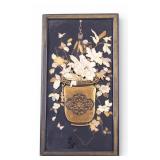 Japanese Shibayama Lacquer Panel