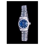 Rolex Ladies Oyster Perpetual Dayjust Wrist Watch