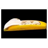 Japanese Carved Okimono Banana