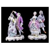 Meissen Porcelain Figurines Pair