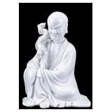 Chinese Blanc de Chine Dehua Louhan Statuette