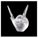 Lalique Sylvie Dove Vase