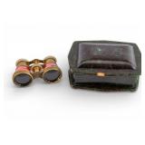 LA Premiere Bakelite Box and Antique Opera Glasses