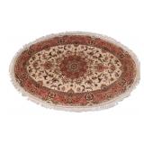 Persian Hand Woven Wool Tabriz Rug