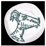 Picasso Madoura Goat Head in Profile Ceramic Plate