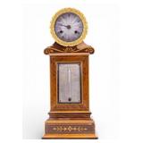 French Regency Style 19th C Clock Thermometer