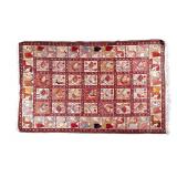 Caucasian Silk Flat Weave Area Rug