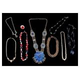 Afghan Tribal Necklace and Other Estate Necklaces
