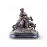 Bronzed Figural Sculpture