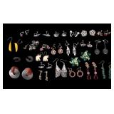 Vintage Rhinestone and Other Earrings (24prs)
