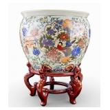 Vintage Chinese Porcelain Planter