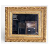 Victorian Carved Gilt Wood Mirror