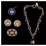 Joan Rivers and Italian Mosaic Jewelry